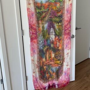 Door-length Colorful Tapestry